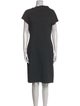 Lafayette 148 Cowl Neck Knee-Length Dress