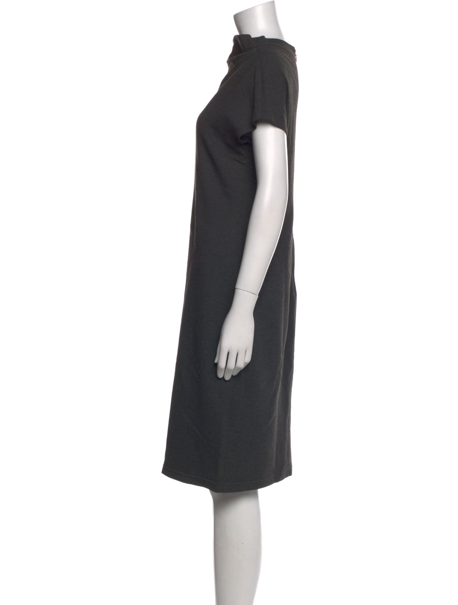 Lafayette 148 Cowl Neck Knee-Length Dress