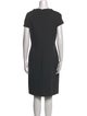 Lafayette 148 Cowl Neck Knee-Length Dress