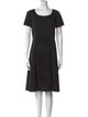 Lafayette 148 Scoop Neck Knee-Length Dress