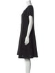 Lafayette 148 Scoop Neck Knee-Length Dress