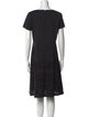 Lafayette 148 Scoop Neck Knee-Length Dress