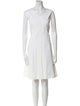 Lafayette 148 V-Neck Knee-Length Dress