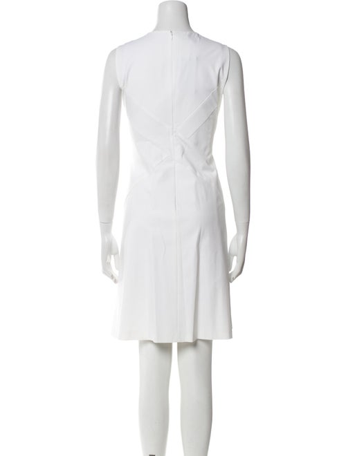 Lafayette 148 V-Neck Knee-Length Dress