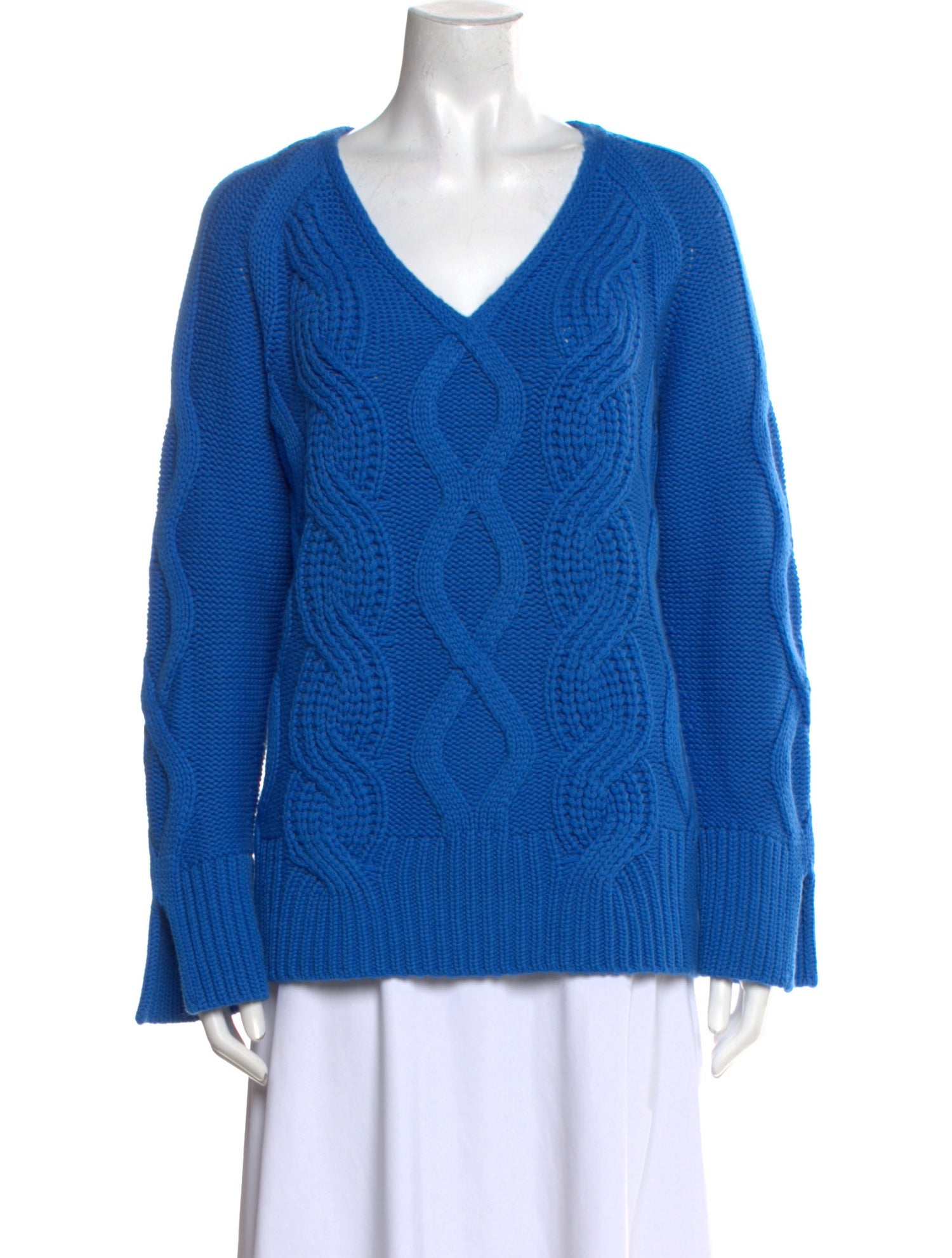 Lafayette 148 Cashmere V-Neck Sweater