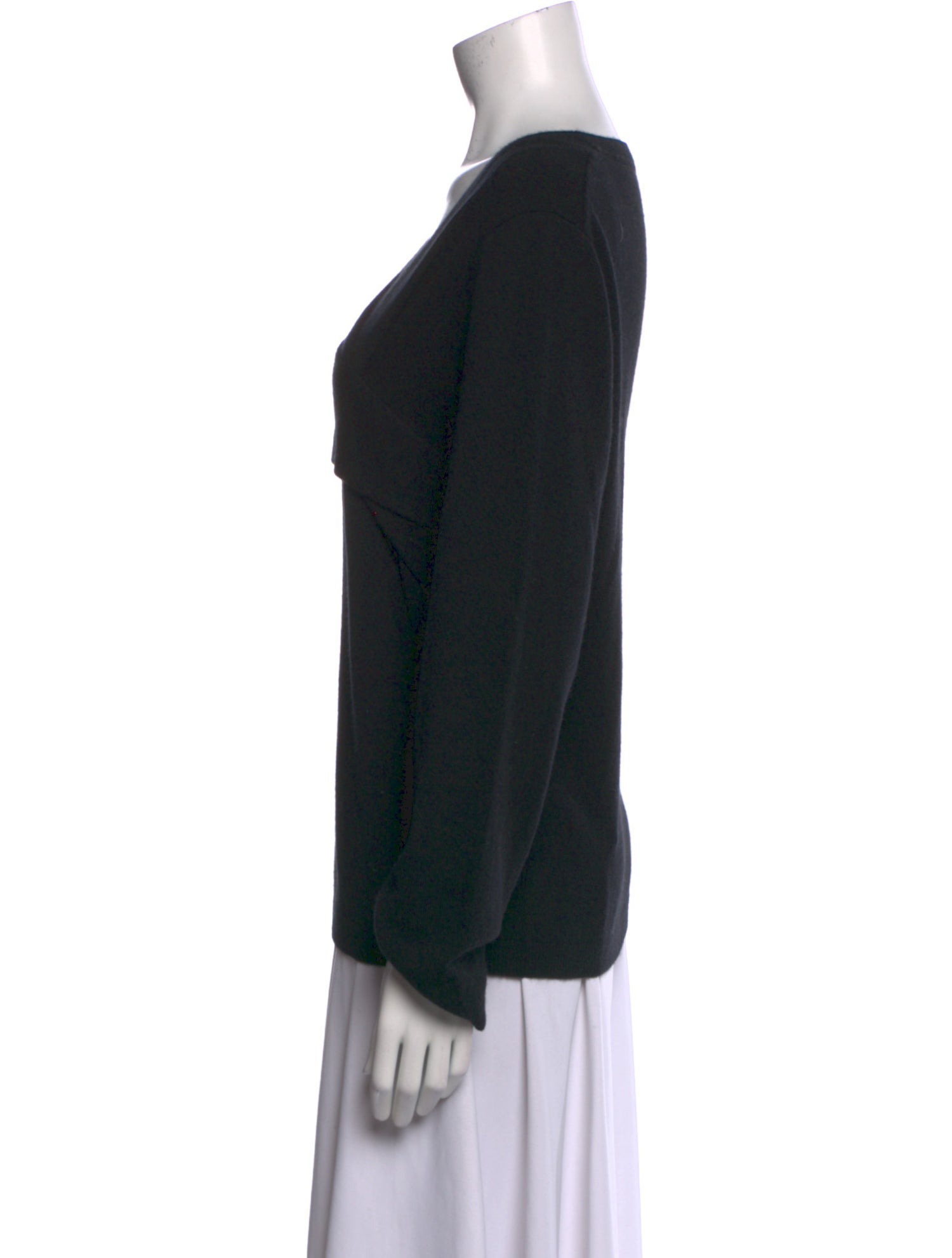 Lafayette 148 Cashmere V-Neck Sweater w/ Tags