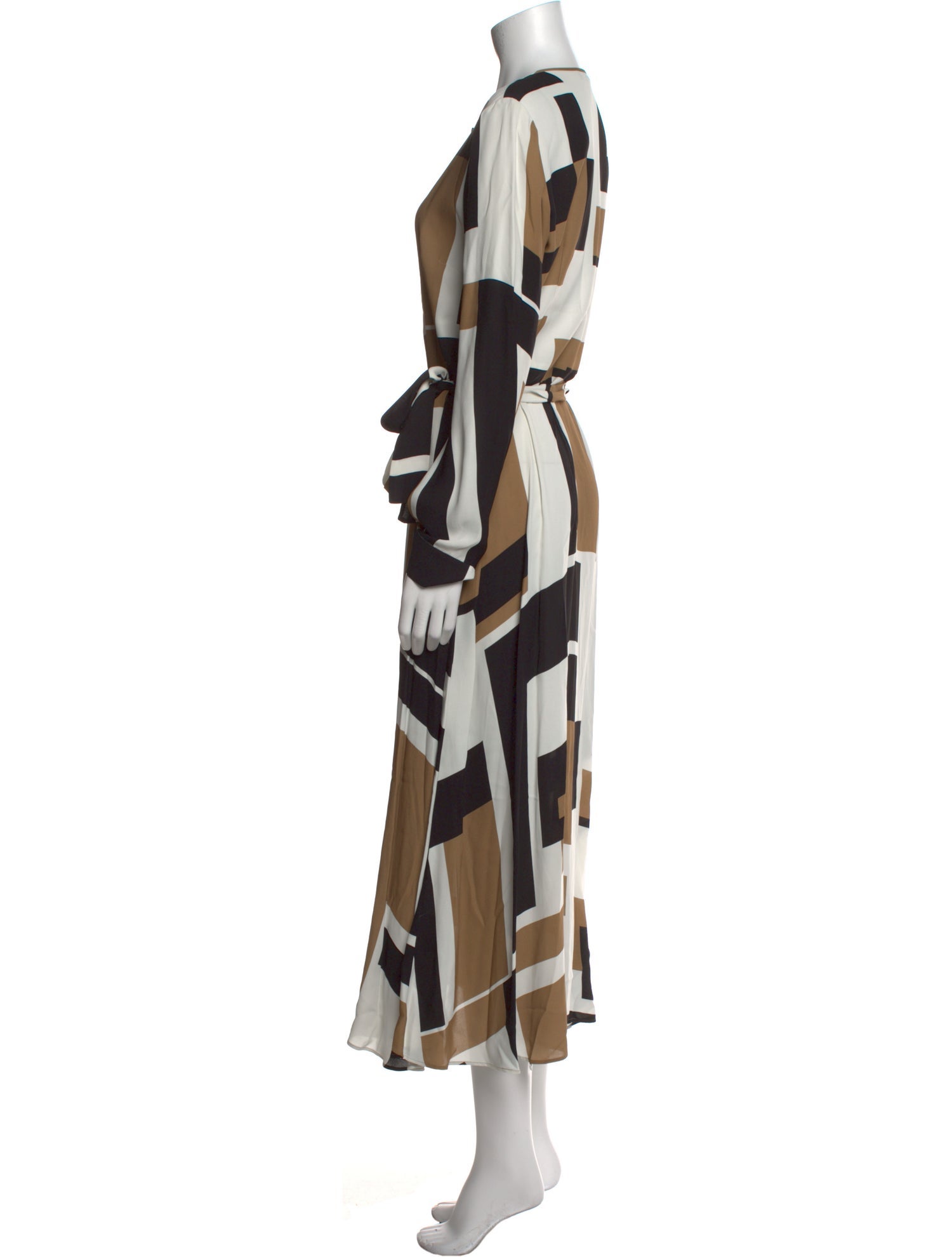 Lafayette 148 Printed Long Dress
