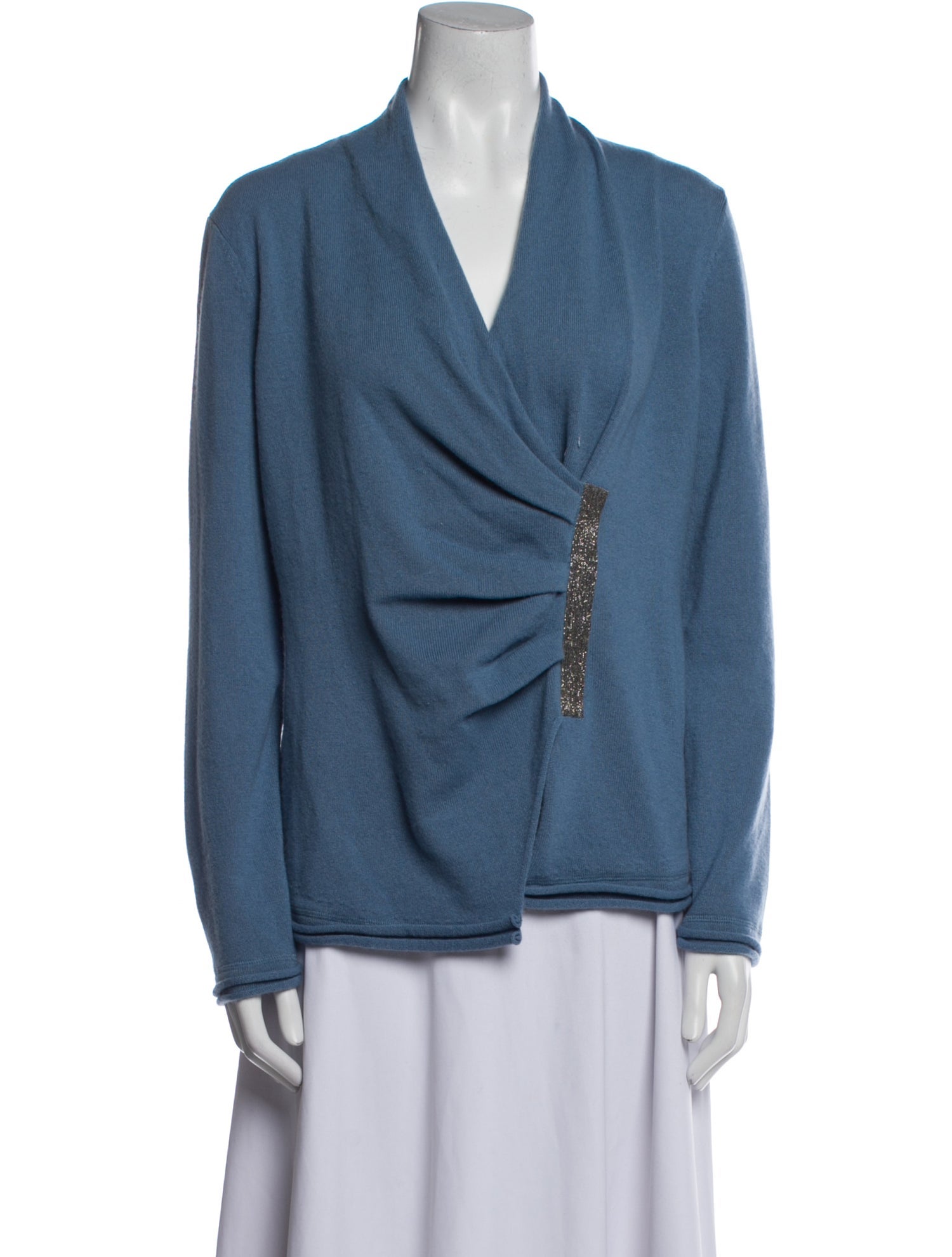 Lafayette 148 Cashmere Cowl Neck Sweater