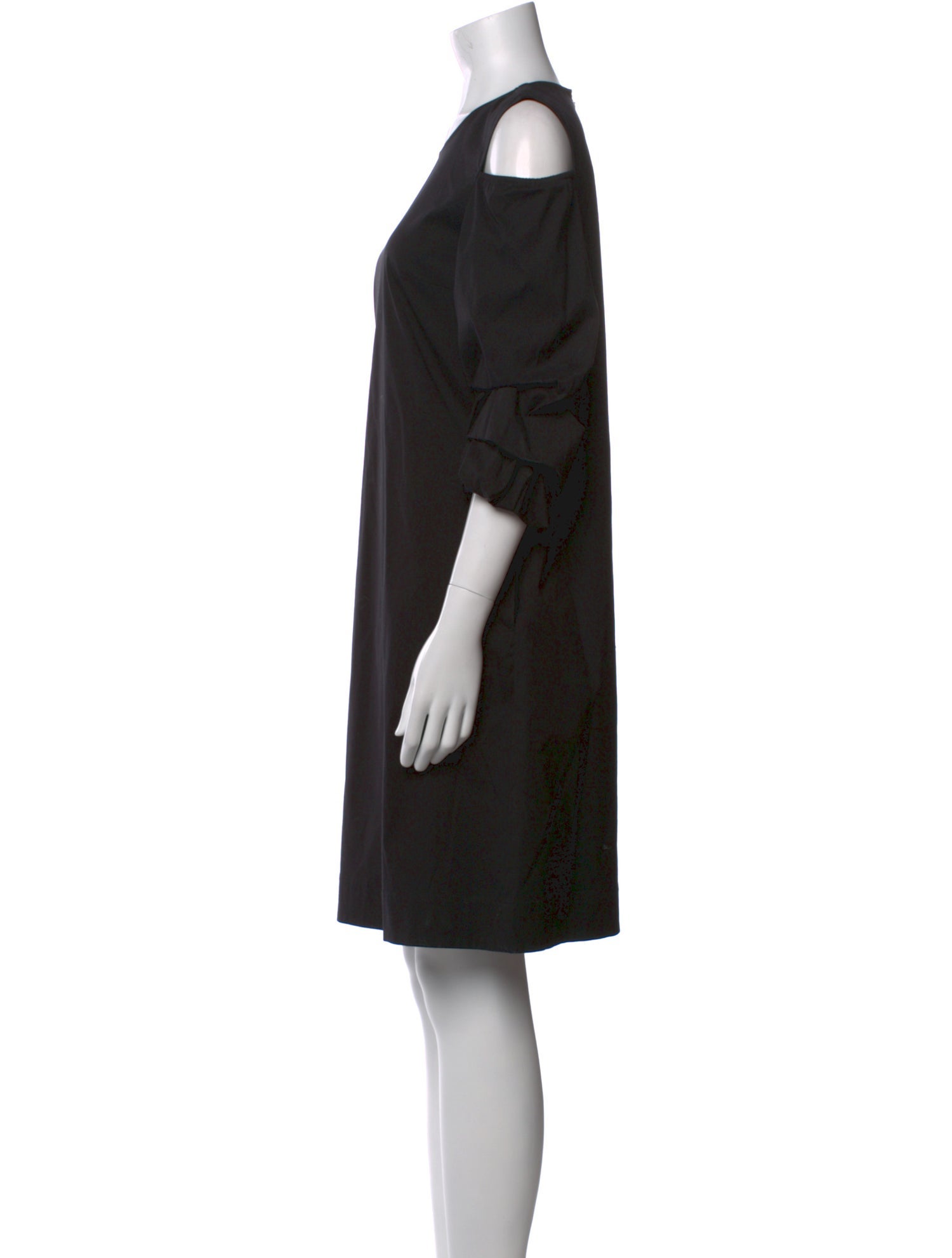 Lafayette 148 Crew Neck Mini Dress