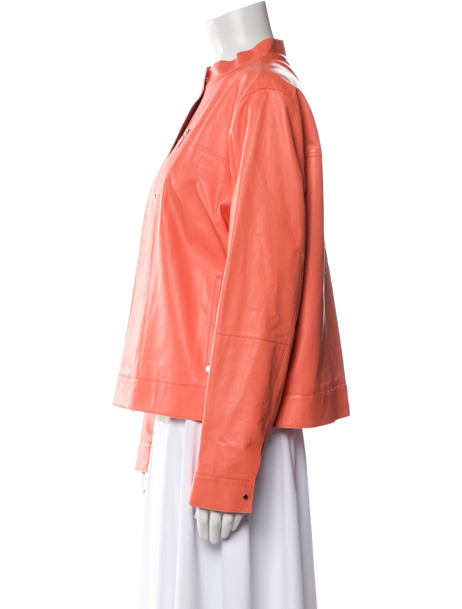 Lafayette 148 Leather Jacket w/ Tags