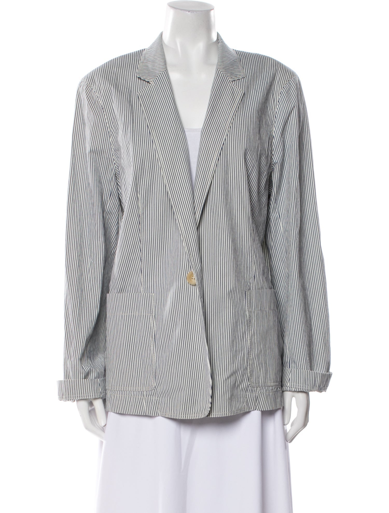 Lafayette 148 Striped Blazer