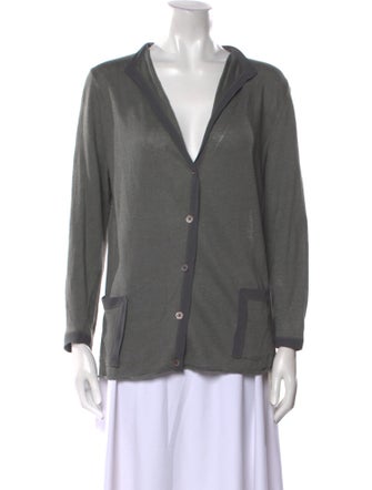 Lafayette 148 Linen V-Neck Sweater