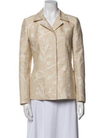 Lafayette 148 Floral Print Blazer