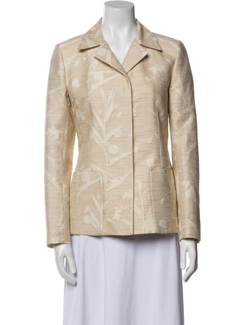 Lafayette 148 Floral Print Blazer