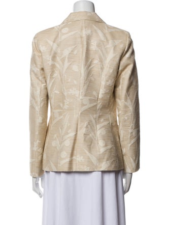 Lafayette 148 Floral Print Blazer