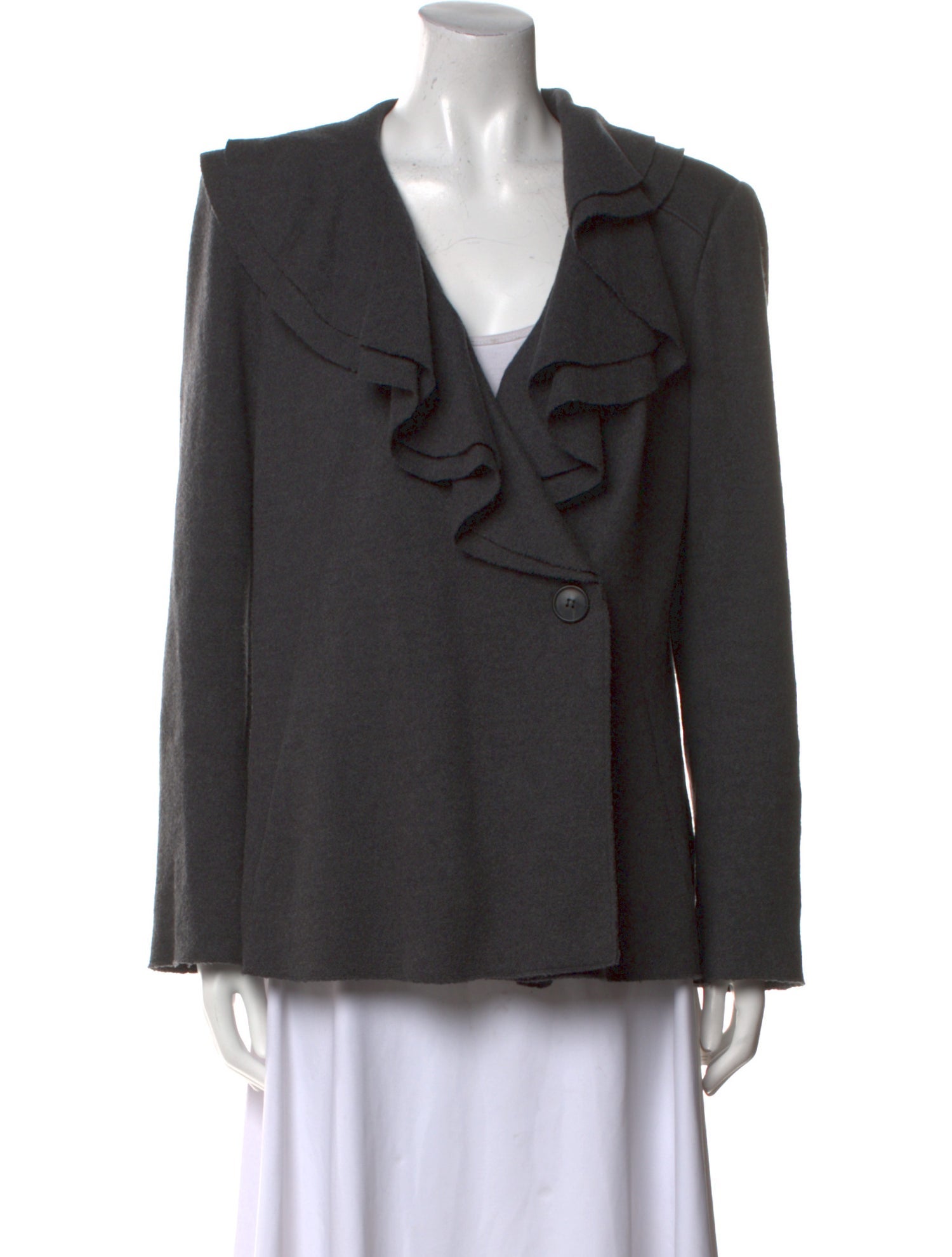 Lafayette 148 Wool V-Neck Sweater