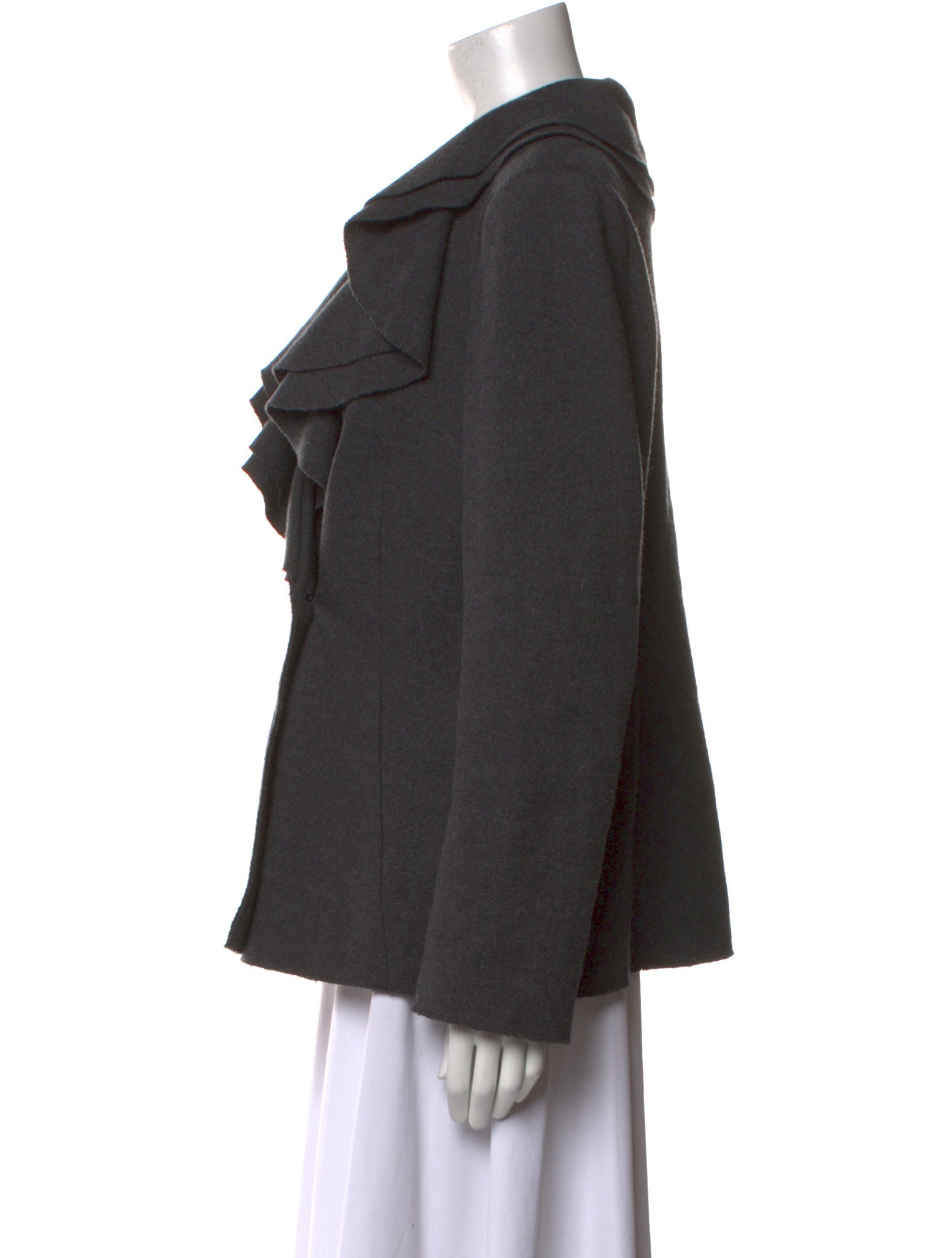 Lafayette 148 Wool V-Neck Sweater