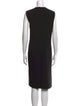 Lafayette 148 Crew Neck Midi Length Dress