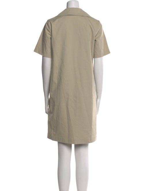 Lafayette 148 V-Neck Knee-Length Dress