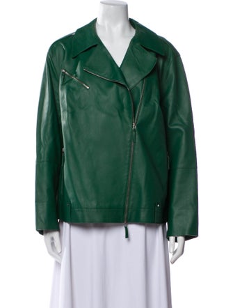 Lafayette 148 Leather Biker Jacket