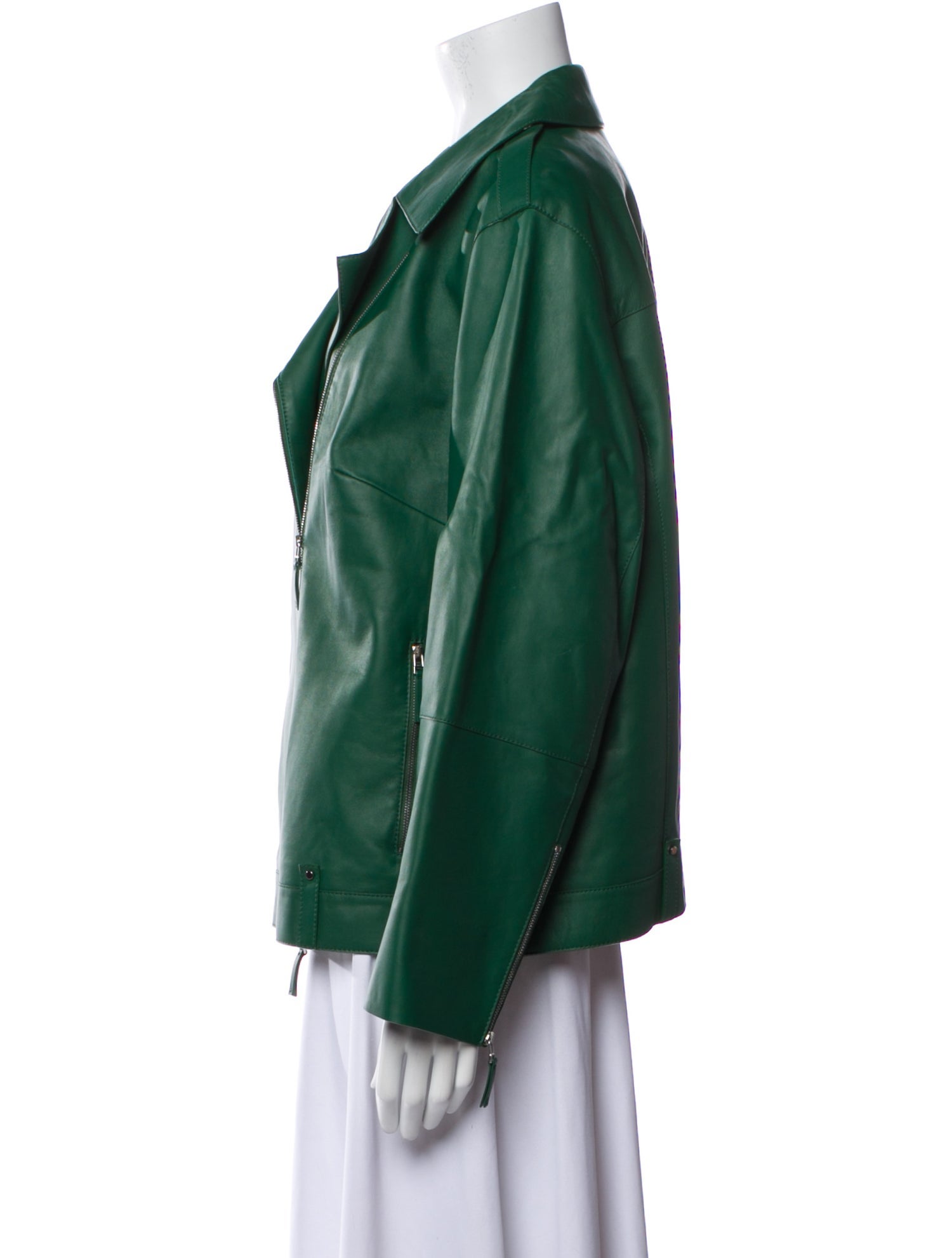 Lafayette 148 Leather Biker Jacket