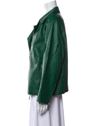 Lafayette 148 Leather Biker Jacket