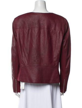 Lafayette 148 Leather Biker Jacket