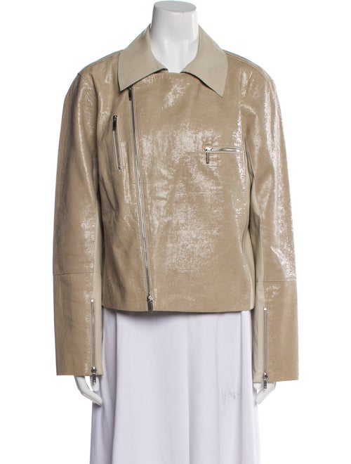 Lafayette 148 Leather Biker Jacket