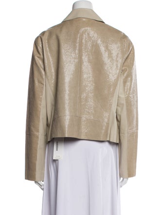 Lafayette 148 Leather Biker Jacket