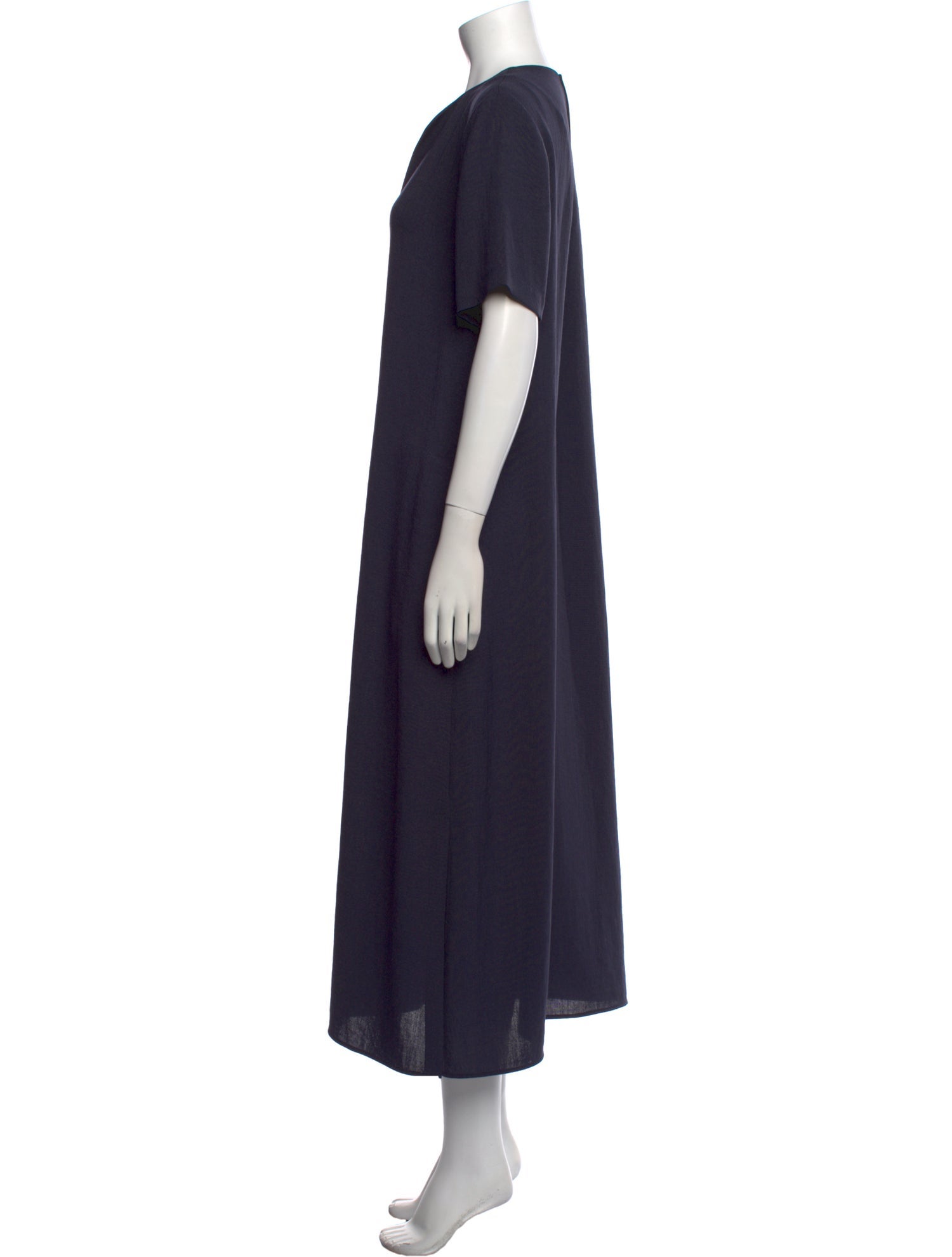 Lafayette 148 V-Neck Long Dress