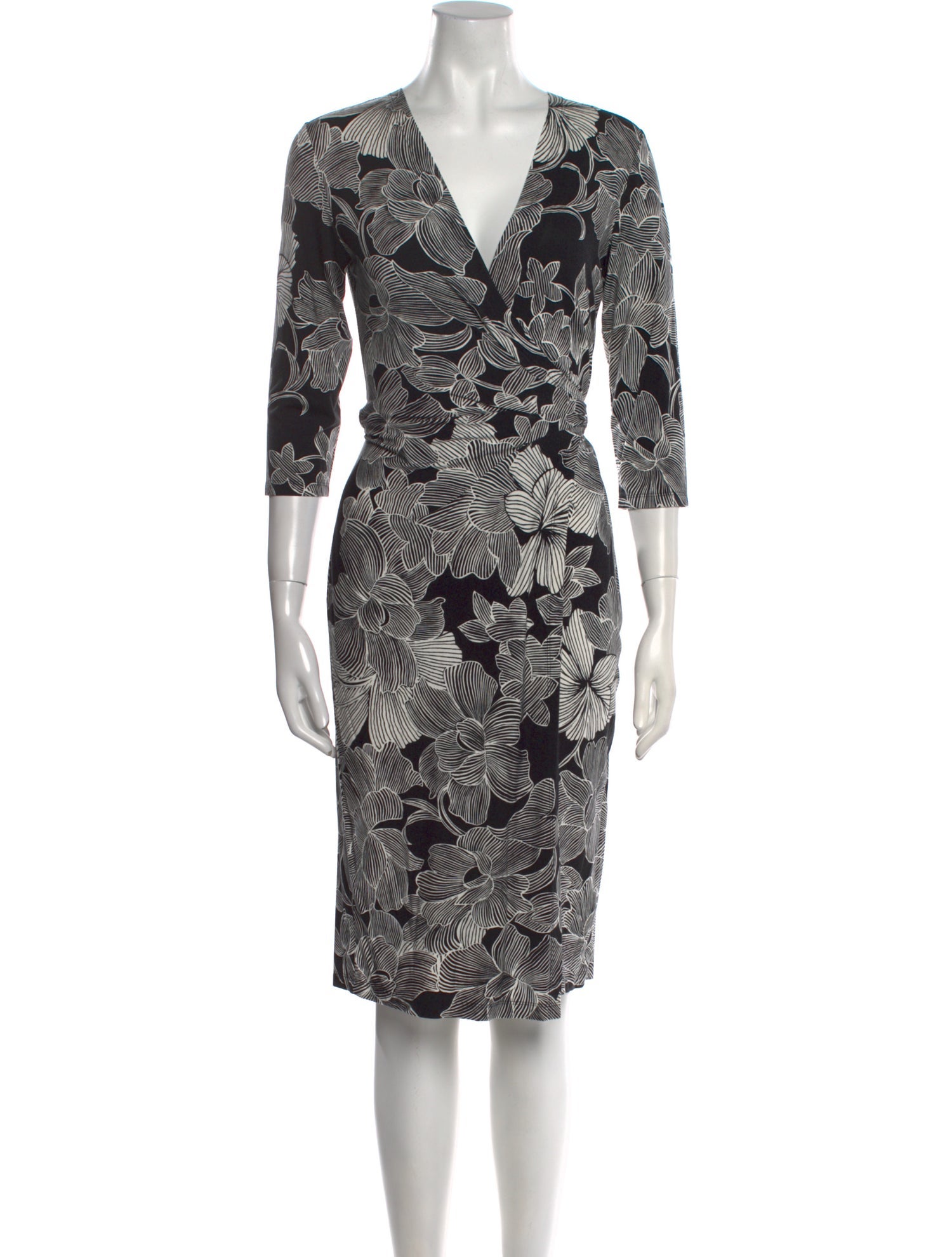 Lafayette 148 Printed Mini Dress