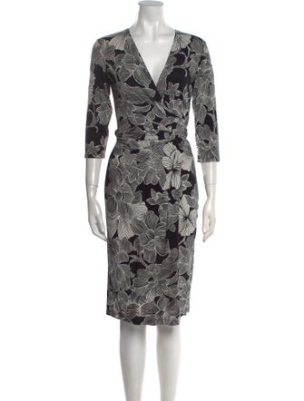 Lafayette 148 Printed Mini Dress