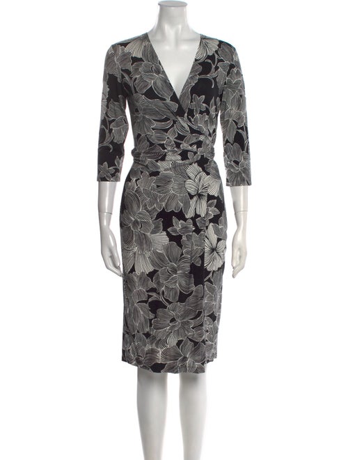 Lafayette 148 Printed Mini Dress