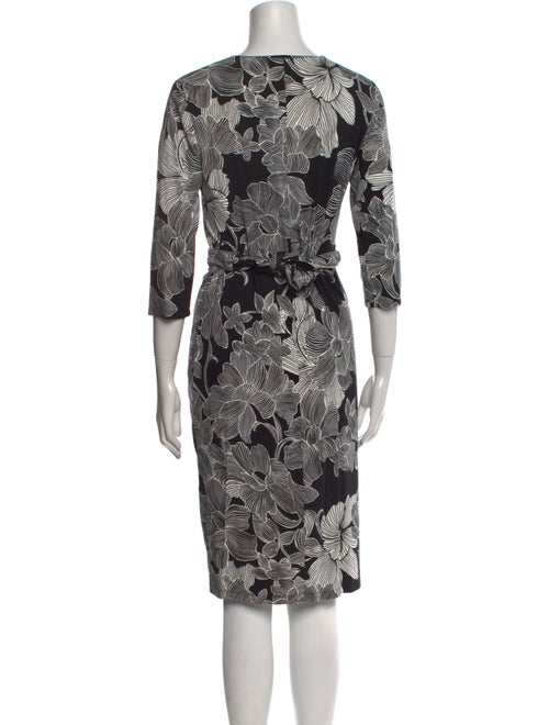 Lafayette 148 Printed Mini Dress