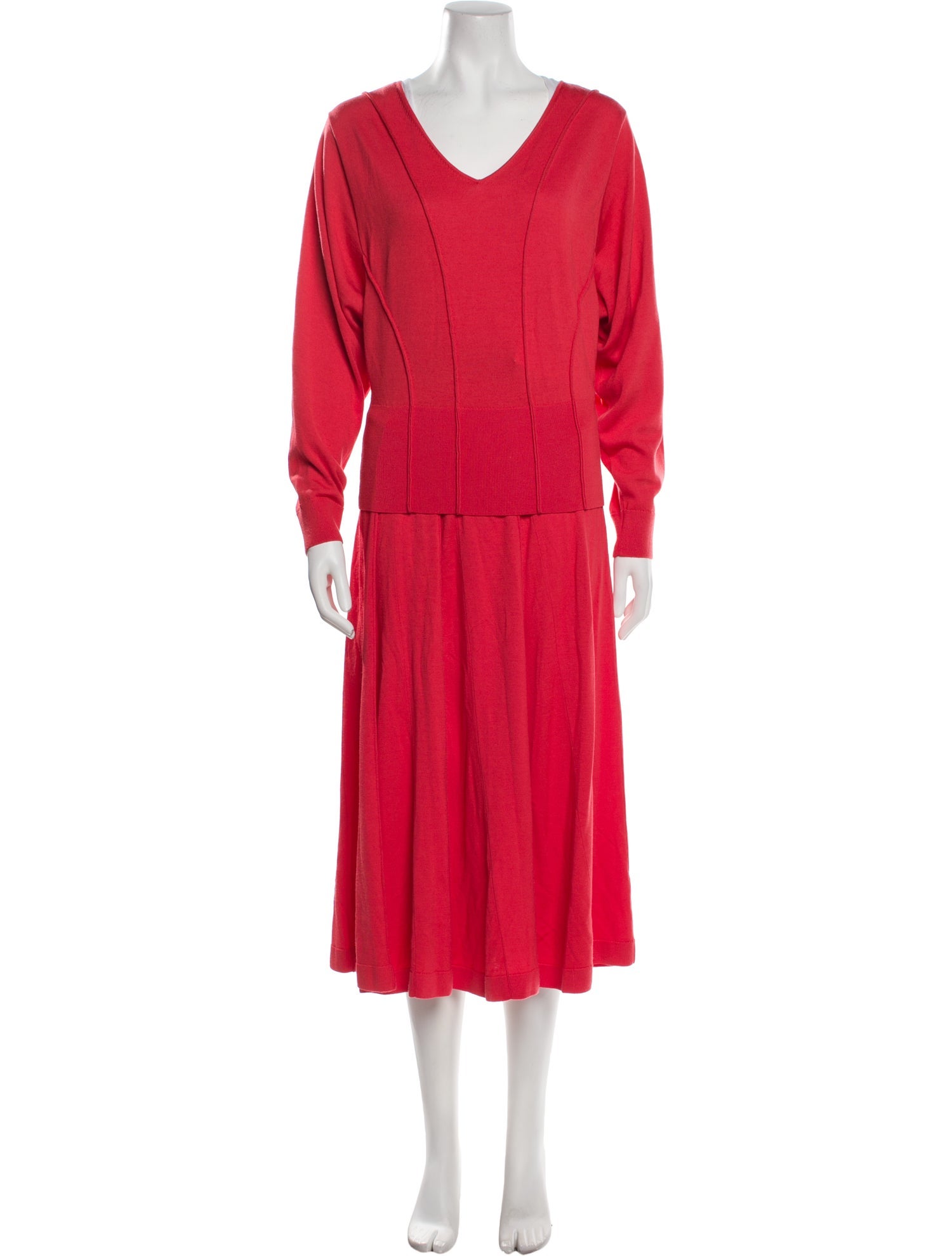 Lafayette 148 Wool Printed Skirt Set