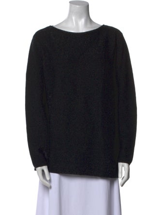 Lafayette 148 Cashmere Bateau Neckline Sweater