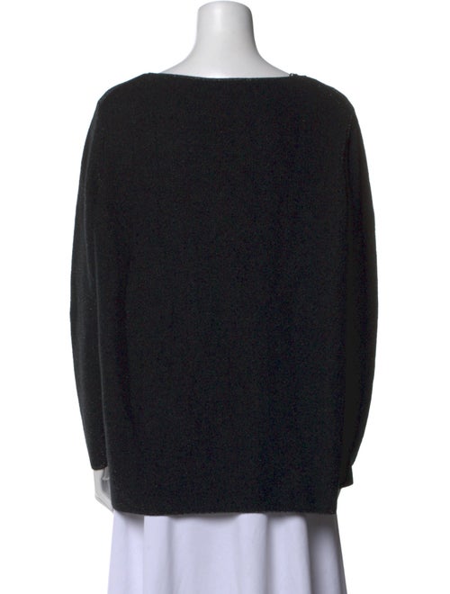 Lafayette 148 Cashmere Bateau Neckline Sweater
