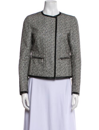 Lafayette 148 Tweed Pattern Evening Jacket