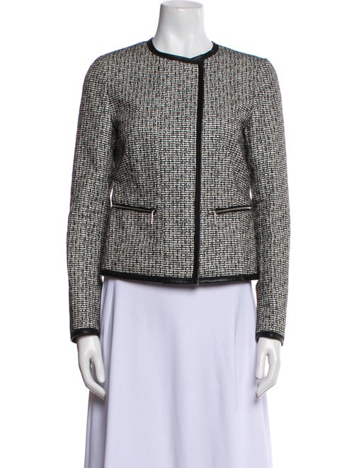 Lafayette 148 Tweed Pattern Evening Jacket