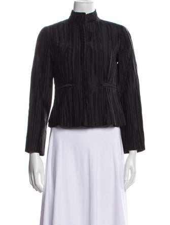 Lafayette 148 Striped Evening Jacket