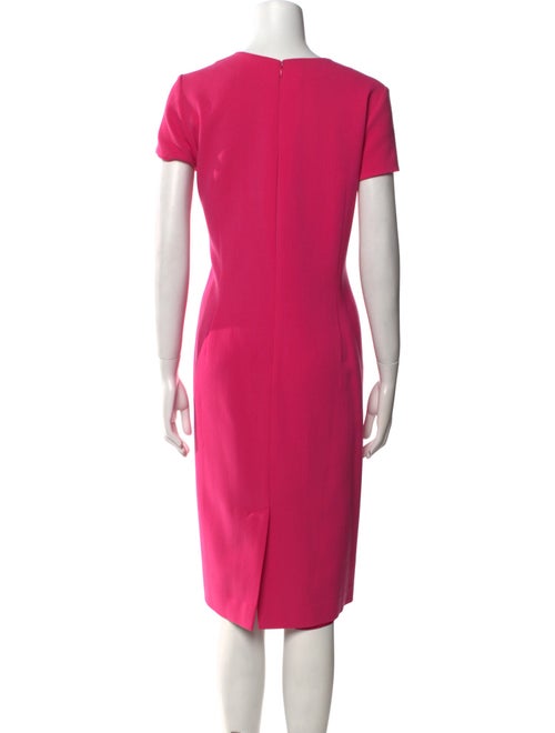Lafayette 148 Virgin Wool Midi Length Dress