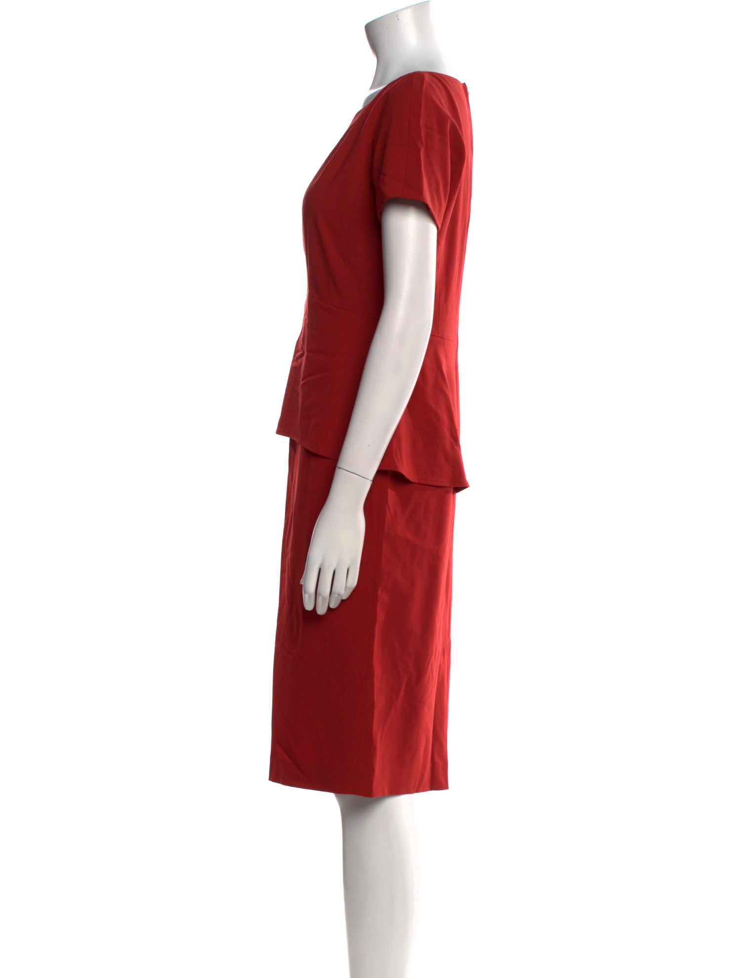 Lafayette 148 Wool Knee-Length Dress