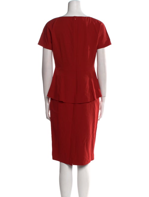 Lafayette 148 Wool Knee-Length Dress