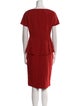 Lafayette 148 Wool Knee-Length Dress
