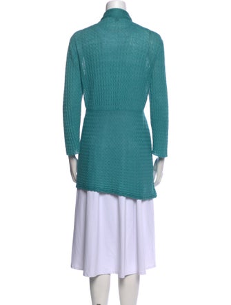 Lafayette 148 Linen Open Front Sweater