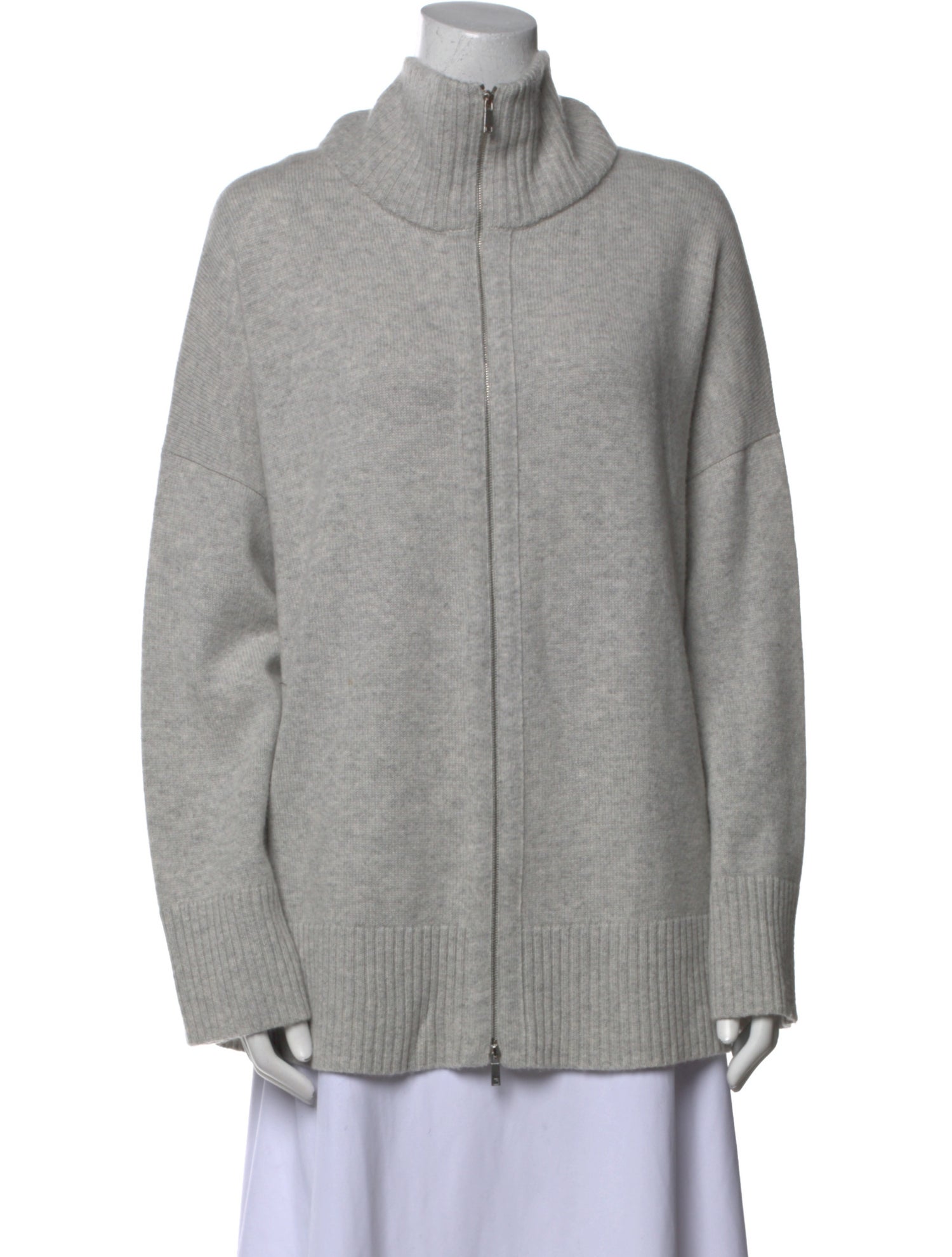 Lafayette 148 Cashmere Mock Neck Sweater