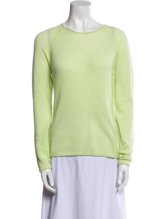 Lafayette 148 Cashmere Scoop Neck Sweater
