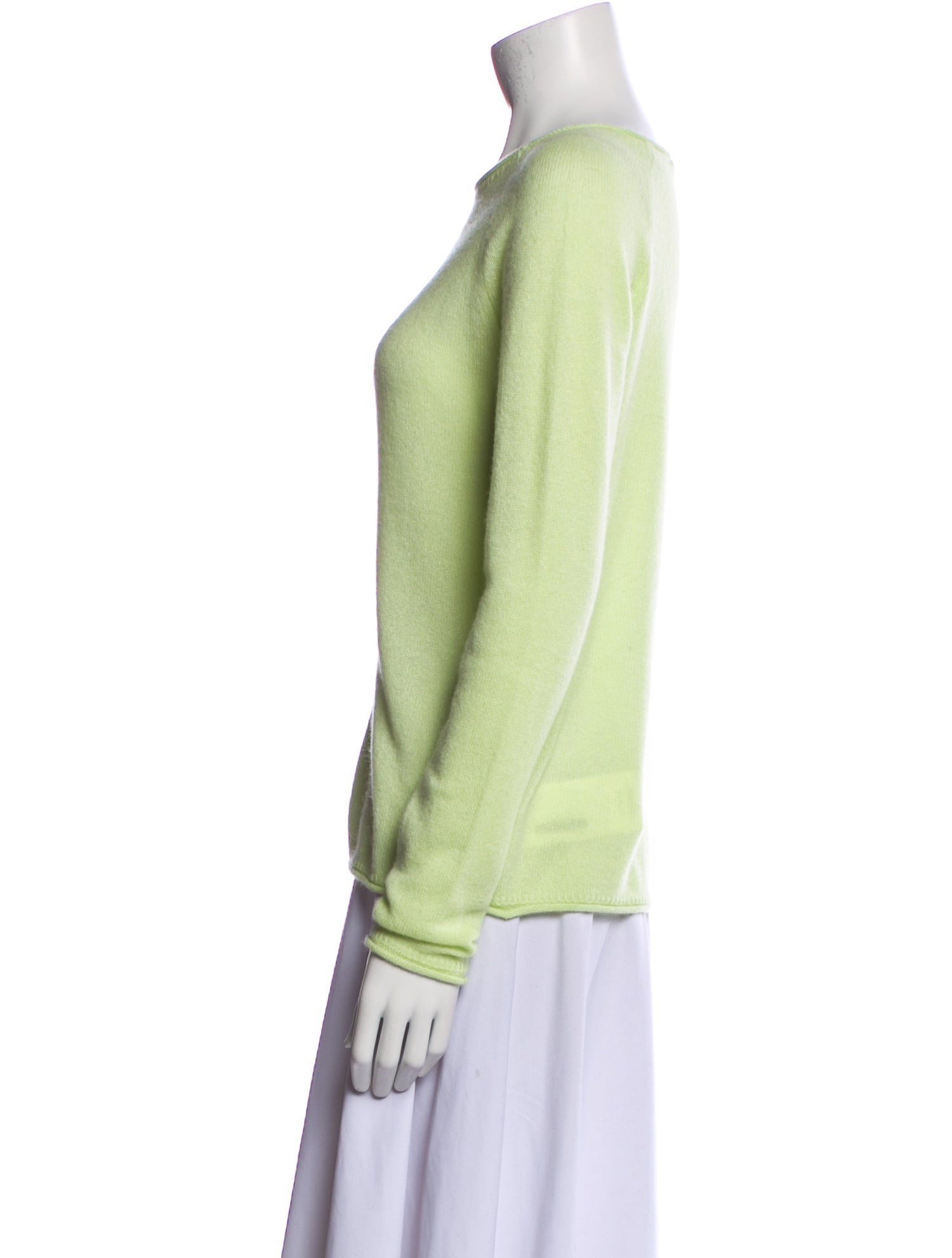 Lafayette 148 Cashmere Scoop Neck Sweater