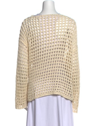 Lafayette 148 Linen Printed Sweater