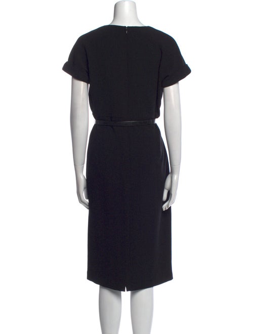 Lafayette 148 Virgin Wool Midi Length Dress